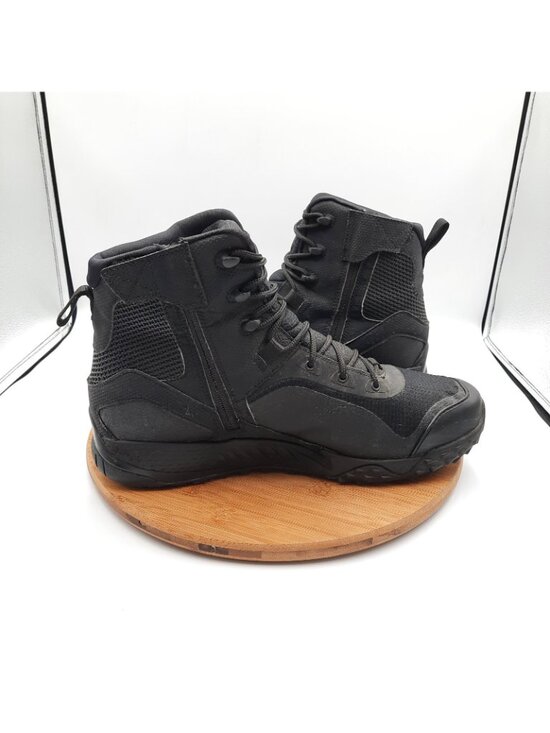 Under Armour UA Valsetz RTS Mens 13 Boots Black Tactical Combat Work Side Zip main image 4